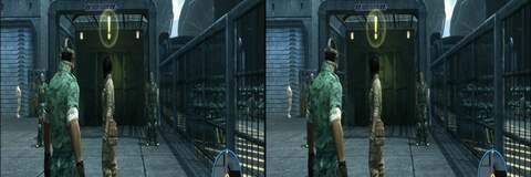 The top-left image is conventional 2D... the other five show the various stereo 3D implementations within Avatar. Proprietary systems like Sensio and RealD are supported, as are side-by-side and interlace modes. All are based on the concept of two low-resolution images being packaged into one 720p framebuffer.