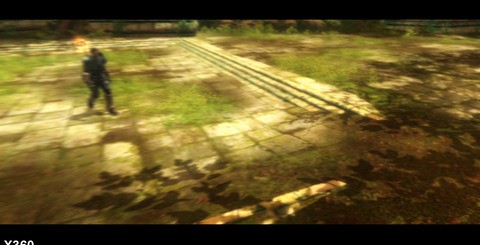 The Xbox 360 version of Kingdoms of Amalur benefits significantly from both camera and object-based motion blur. The bottom shot is from a very fast pan, not indicative of gameplay but demonstrating the absence of the effect on PS3.