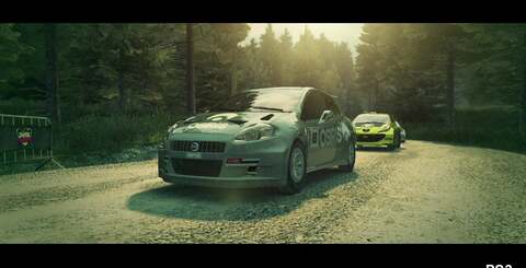 Aside from differences in anti-aliasing, gamma balance, foliage and the size of the borders (!) on replays and cut-scenes, Codemasters has produced a very similar looking game on both platforms.