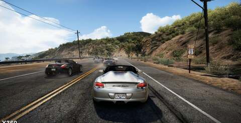 The shots suggest differences in world lighting, but there are none in actuality - cloud cover dynamically lights the scene and it's constantly shifting.