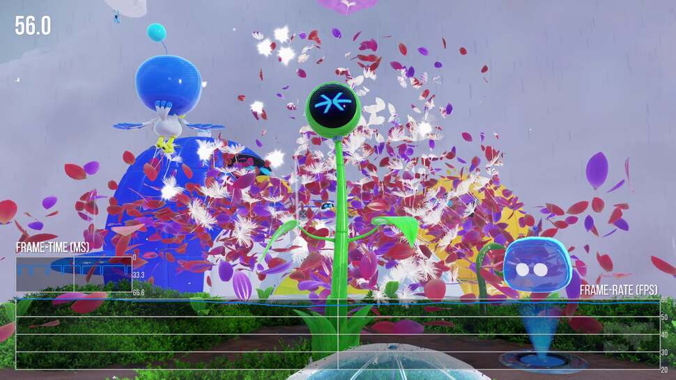 Across our entire Astro Bot playthrough, we found only one frame-rate drop. One. And here it is.