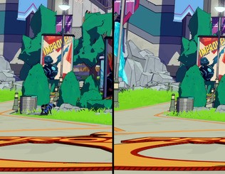 Series S does look a little softer, but Hi-Fi Rush is still one of the sharpest current-gen games on the platform.