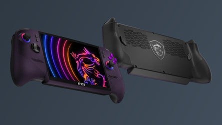 Left: ROG Xbox Ally X20 Bundle. Right: MSI Claw 8 EX AI+. Click to enlarge. 