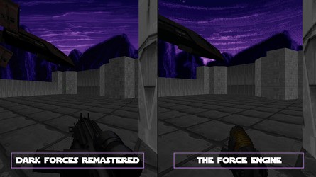 Dark Forces wasn't a DOS exclusive before now - it was officially ported to PS1 and the Force Engine project runs the original code on modern systems - but it's clear the new Remaster goes significantly further than these earlier efforts.