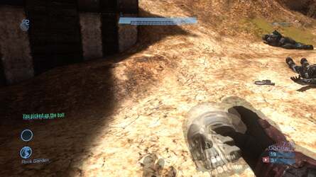 Frame-blending can look disappointing in the Reach beta, particularly on the view weapon, with an off-putting ghosting effect. More than anything we hope this improves in the final game.