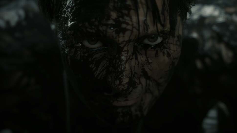 More than anything, eye rendering is remarkable. Eye caustics appear to be simulated while the eye material itself is strikingly realistic