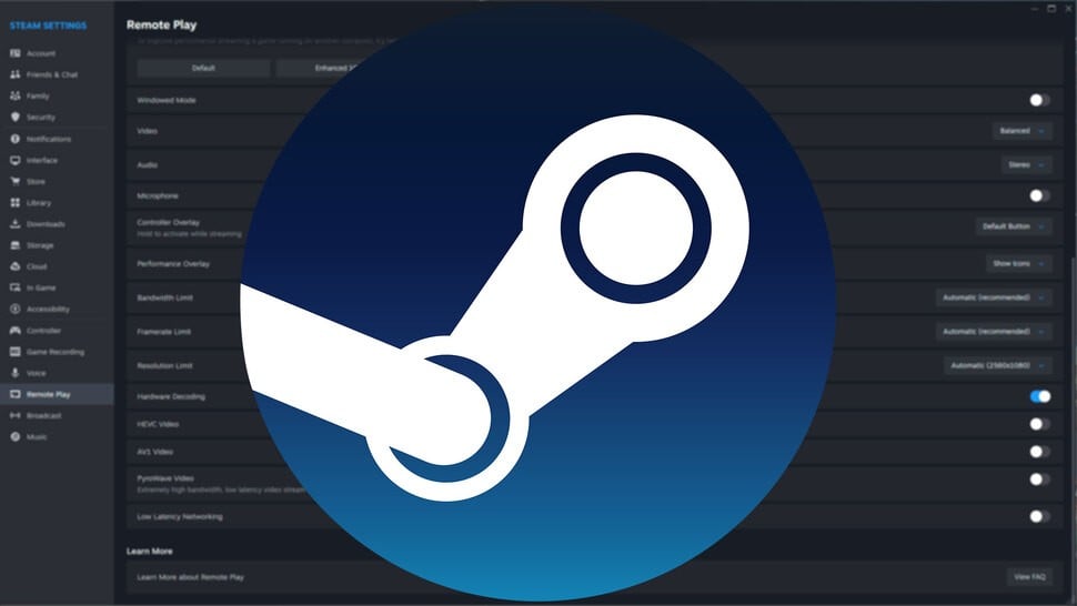 Pyrowave Steam Client Remote Play