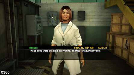 While most of the art remains mostly unchanged on PC, we do see the odd improvement here and there. The coat on this character for example is clearly pared down significantly on the 360. Elsewhere though, running console res art at much higher resolutions doesn't work so well as you'll see on the next page.