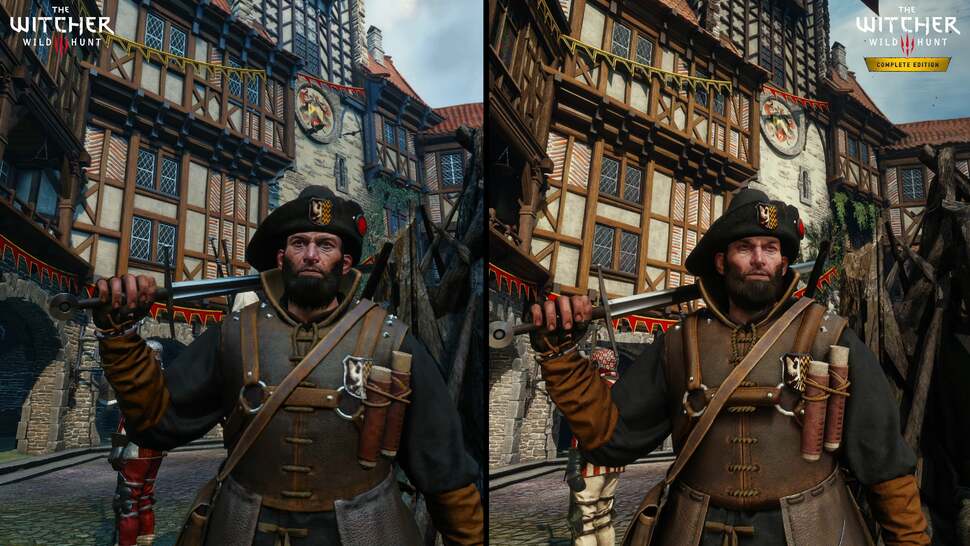 Close-up NPC detail is also improved significantly