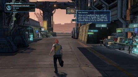 Xenoblade Crhonicles X is a surprisingly epic game for the Wii U, with a mixture of large open areas and detailed city environments.