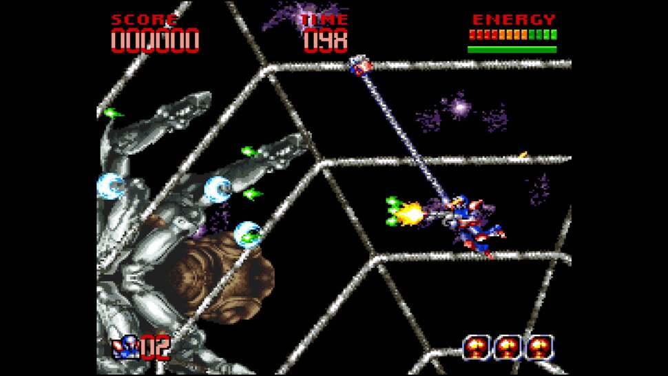 Super Turrican 2 is included for good measure and takes full advantage of everything the Super NES is capable of