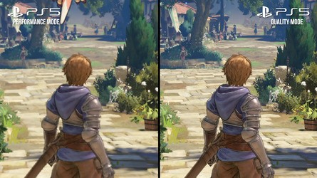 The performance and quality modes on PS5 seem to vary only by their frame-rate target (30fps for quality and 60fps for performance) and resolution (4K for quality and 1080p for performance). It's quite rare to see such a resolution difference between 30fps and 60fps modes.