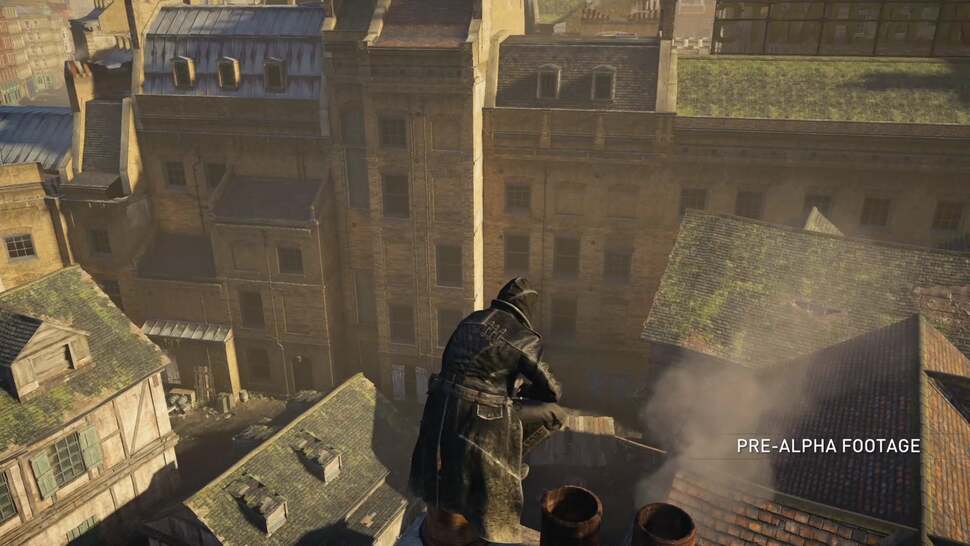 Victorian London had most of its iconic landmarks in place by 1868 - the year in which the game is set. But Ubisoft reveals few of them, its gameplay demo mostly set in a relatively simple slum setting