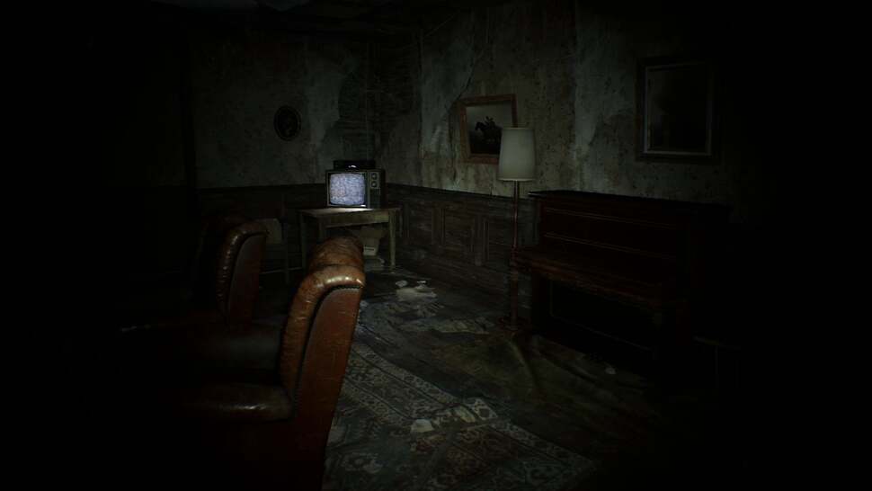 Environment lighting is ambient in nature, with the player’s torch primarily illuminating the surroundings