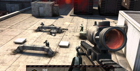 Gameloft's Modern Combat 3 and Firemint's Real Racing 2 HD are 3D games that have been upgraded with full 2048x1536 Retina display support. Here you see how they look compared to the iPad 2 versions of the same game.