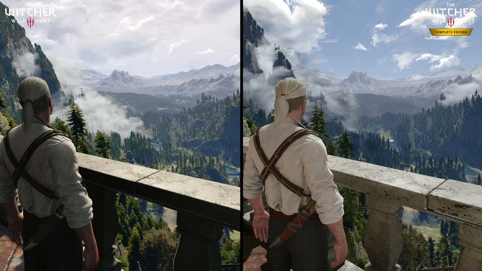 RT shadows also persist into the far distance, where shadowmaps aren't rendered