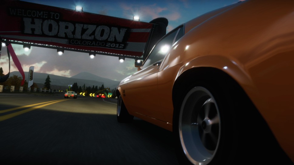 Playground renders beautiful visuals - as demonstrated by this in-game screenshot - by using an adapted version of the original Forza Motorsport engine, enhanced with new technologies including advanced anti-aliasing, dynamic light and shadow along with impressive image post-processing techniques