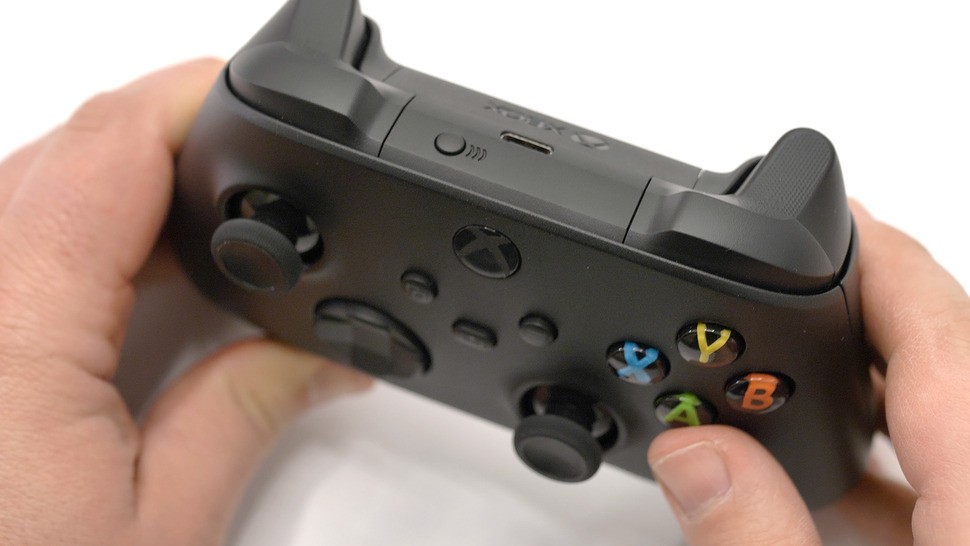 Up top, there is some change. That starts with the shift to USB-C for charging and connecting the controller