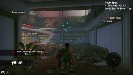 Resolution, frame rate and basic tech info on Bionic Commando can be found by clicking through on the shots above.