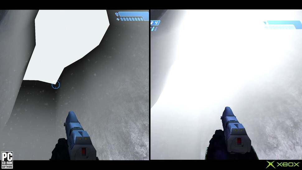 The PC version of Halo has several issues that would persist into many other ports of the game. Missing fog is highlighted here.