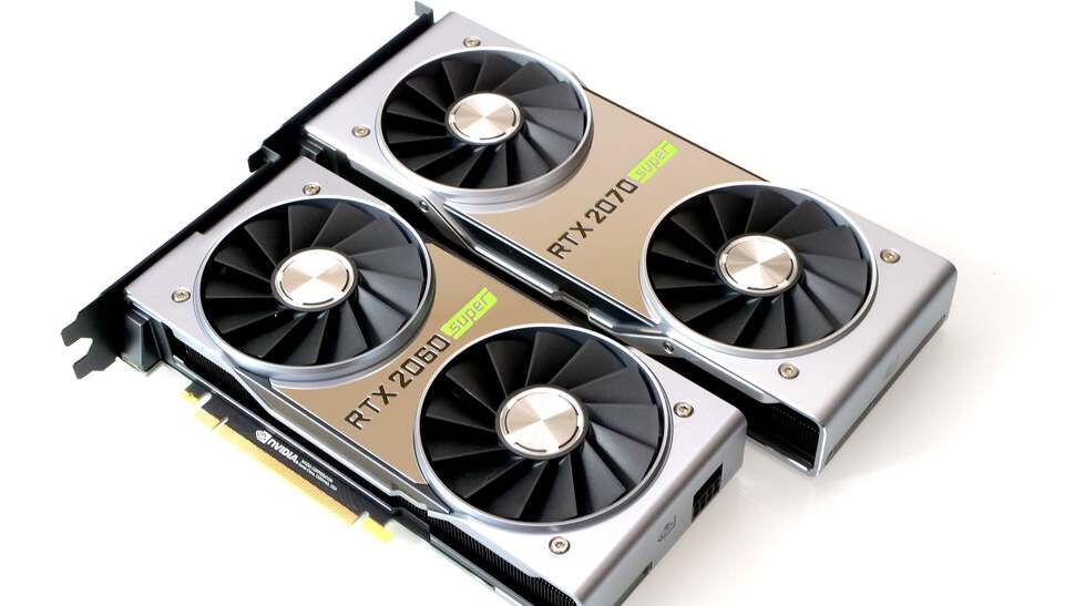 Aside from a mirror finish on the top, the RTX 2060 Super and 2070 Super Founders Editions look rather like the older versions