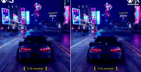 There's surprisingly little to set apart Series S and Series X in their 30fps modes, barring a resolution difference - 1440p vs 4K respectively - plus a lowering in shadow draw on the 4TF console.