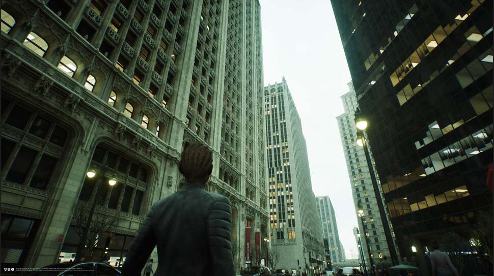 The Matrix Awakens screenshots from the gameplay segment.