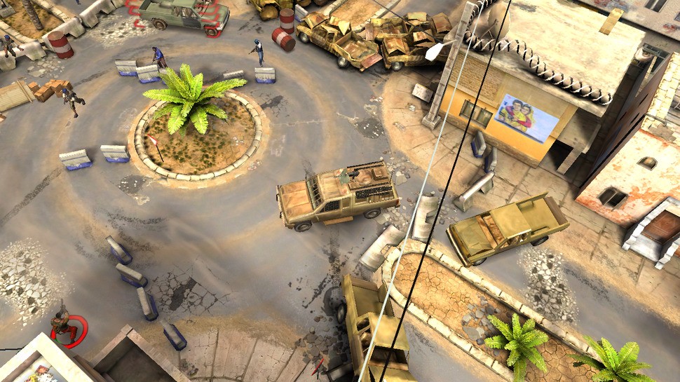 Rebellion's Guns 4 Hire is much the same story as the firm's other title, Dredd vs. Zombies. It's certainly fun but a significantly better experience on iOS