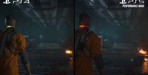 A range of detail and artwork cutbacks are required to get The Callisto Protocol reasonably performant at 30fps on any of the last-gen machines. Click on the images for higher resolution versions.