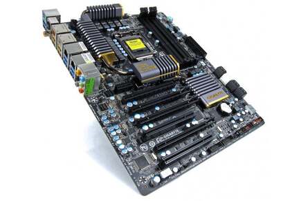 You can't really go wrong with a 'Sandy Bridge' socket 1155 motherboard in the here and now but for ultimate future-proofing an AMD AM3+ board (left) or an Intel X79 socket 2011 board (right) gives you an upgrade path to six and eight core CPUs.