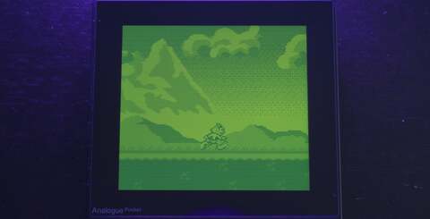 Examples of the remarkable screen quality when handling Game Boy, Game Boy Color and Game Boy Advance titles.