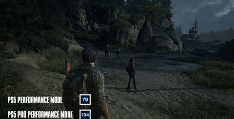 By switching to the legacy performance mode and running under VRR, frame-rate differentials can be unearthed - and the Pro seems to run at a max 29 percent faster than the standard model. Some of the results here may be impacted by the CPU limitation.