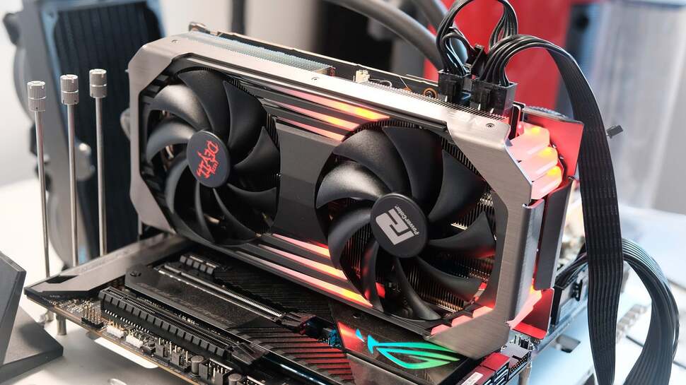 The RX 6600 XT Red Devil on the test bench
