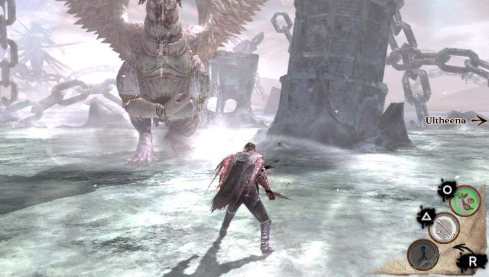 Post-process filters and shader effects dramatically change the look of the world when the player transitions into spirit form, creating striking locations that stand out from the standard forests, deserts, and gothic buildings on offer