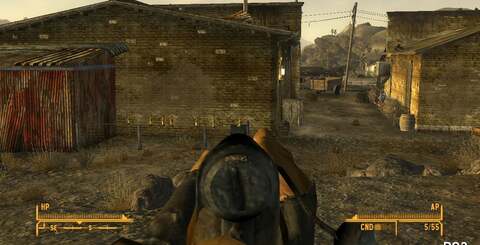 Shorn of a third of the raw texture data, the Xbox 360 version of New Vegas has many, many examples of lower quality art compared to the PS3 and PC versions.