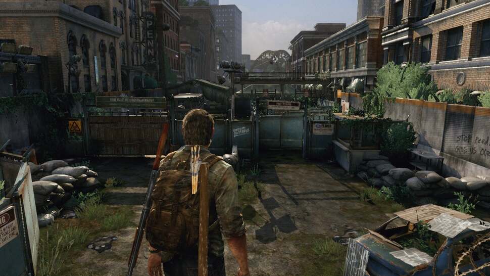 The attention to detail is remarkable in The Last of Us: environments are littered with foliage and debris, while LOD transitions are hardly ever noticeable at all