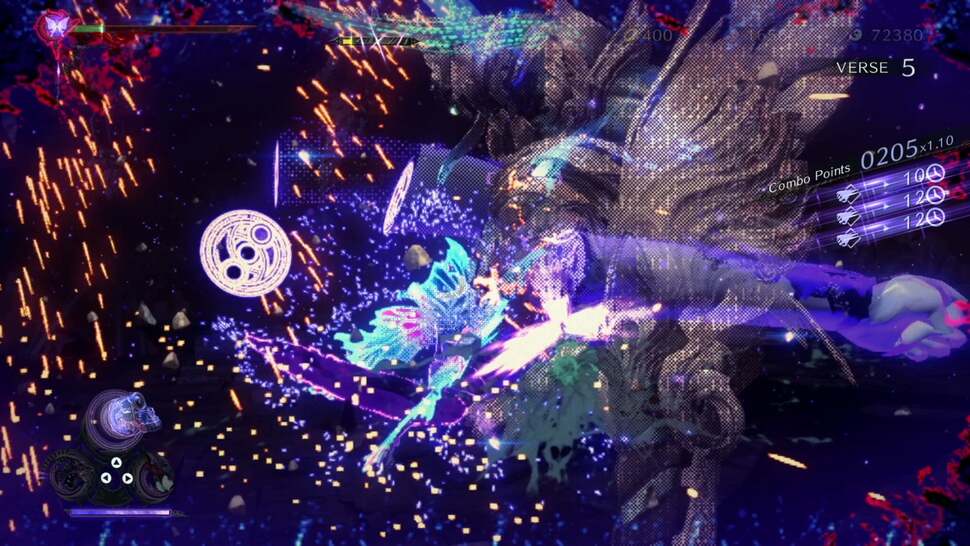 Platinum perhaps just pushed too hard, hitting Switch's limits dramatically. Using a stippled effect in lieu of proper transparencies looks ugly - reminiscent of the old Sega Saturn days