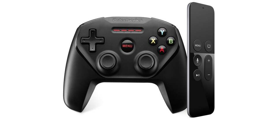 The new Apple TV supports traditional joypads, but we should expect to see the lion's share of development effort go towards making the most of the touch-enabled motion controller.