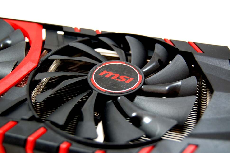 The heat sink and fans on this are pretty meaty - some might even suggest that they are overkill for what is a very cool, relatively low-power card