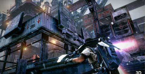 Reduced resolution and a further pared back alpha buffer produce the most noticeable visual drawbacks in Killzone 3's stereoscopic support.