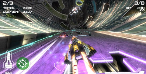 WipEout 2048 typically renders at the hardware's native 960x544 resolution, but in common with the PS3 version, pixel count can be reduced in order to maintain performance, something the Vita game manages exceptionally well.