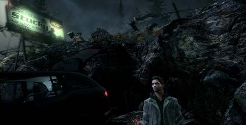 While the ability to run Alan Wake at much higher resolutions than the original Xbox 360 game is obviously welcome, it's worth bearing in mind that the original artwork was designed with 720p resolution in mind, and some textures look decidedly low res as a consequence.
