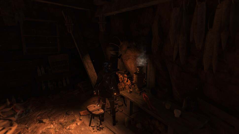 Nearby lights can sometimes bring out the worst in Lara with noticeable shimmering all over her character model. In motion, it almost resembles an artefact you might expect with a failing GPU