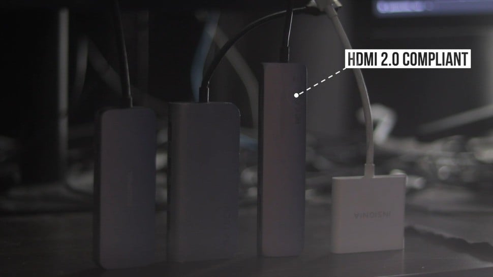 Only one of the USB-C adapters I have supports a 4K 60Hz output