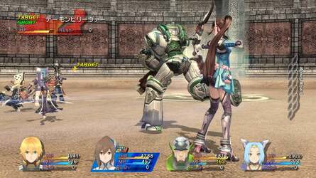 Star Ocean 4's in-game combat effectively halves resolution in order to run at 60FPS, but the promo shots suggest otherwise.