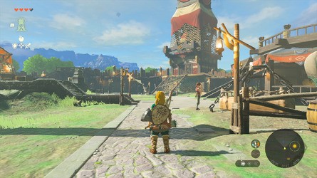 Tears of the Kingdom's dynamic resolution scaling seems to 'flip' from a circa-720p resolution to 900p - when docked. Sometimes the lower resolution is masked by only kicking in during motion. It's a technique we first saw used on Killzone: Mercenary on PS Vita!