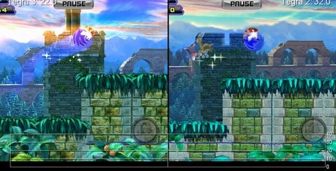 Traditional DF frame-rate testing on both Transformer tablets via their HDMI outputs does not accurately represent in-game performance on the tablet screen. It seems that the process of mirroring causes bandwidth issues which can produce some alarmingly low performance - especially evident on the Tegra 3 enhanced versions (below).