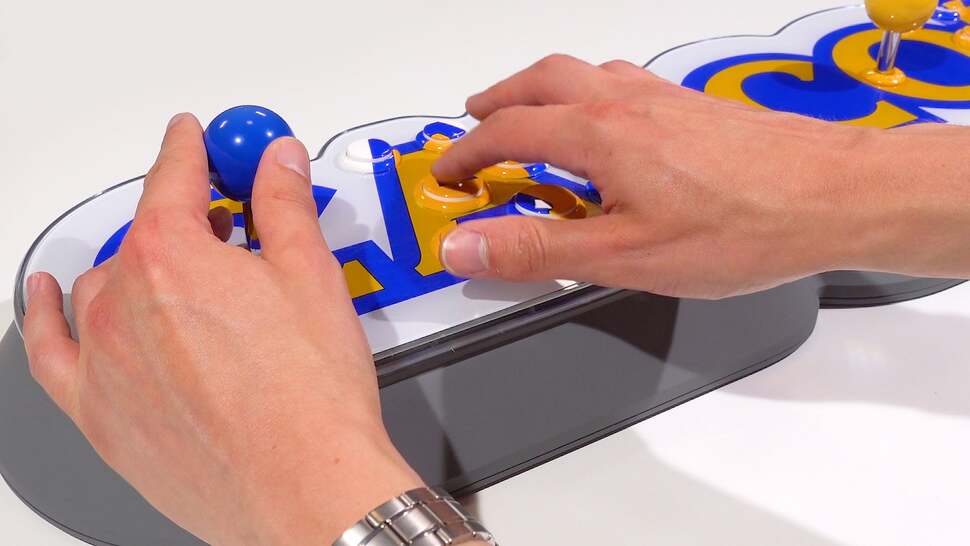 The buttons are durable enough to put up with heavy tapping, without locking up