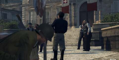 Superior shadow LODs and the inclusion of SSAO can make a real impact in certain scenes. The chateau in the background looks much flatter on PS3, for example.