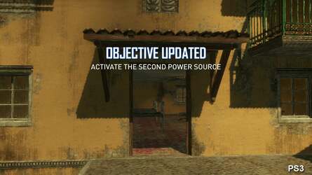 In these shots you can see the differences in shadow implementation, with softer, dithered edges on the Microsoft platform and harder, PCF filtering on PS3 - a common difference in cross-platform projects.